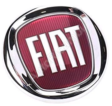 Přední znak Fiat Ducato od 2006, Doblo 2010-2022 červený 120 mm