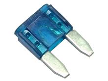 Pojistka nožová mini 15A - modrá