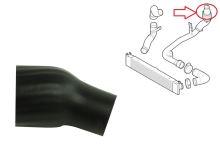 Hadice plnícího vzduchu Fiat Ducato 2006-2011 2,2 od turba do intercooleru, koncová