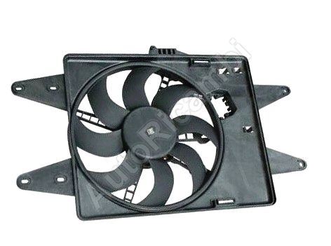 Ventilator chlazení motoru Fiat Doblo 2000-2005 1,9D 46KW 384mm