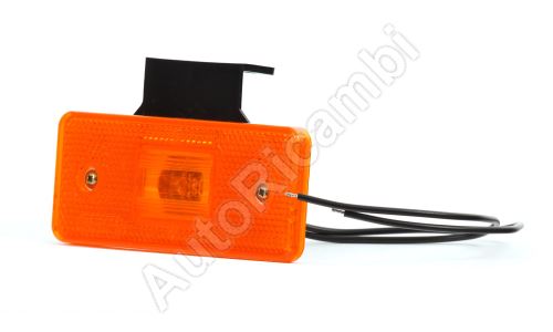 Světlo poziční oranžové LED uni 105x45 mm