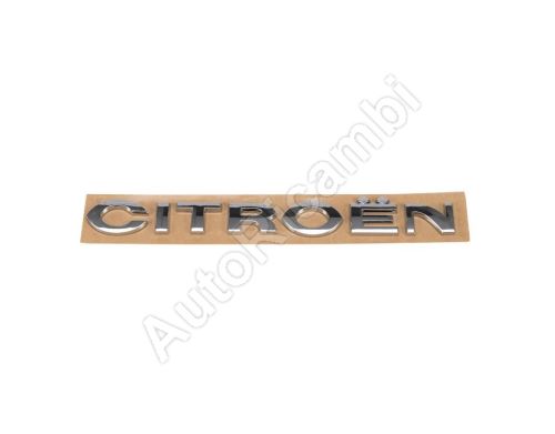 Nápis " CITROËN " Citroën Berlingo 2008-2018 zadní, 2-křídlé dveře