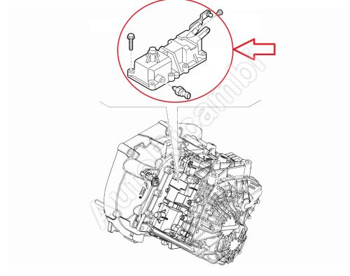 Mechanismus řazení Fiat Ducato od 2021