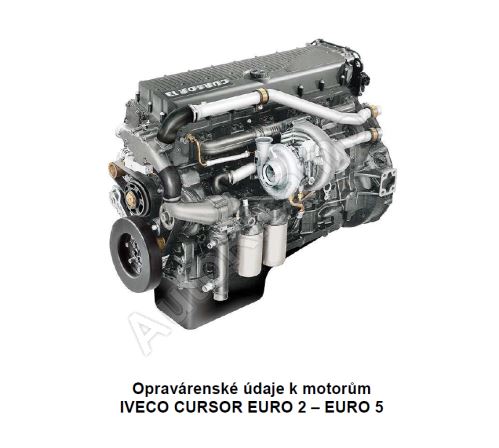 Údaje k motorem Iveco Cursor E2 - E5 (PDF)