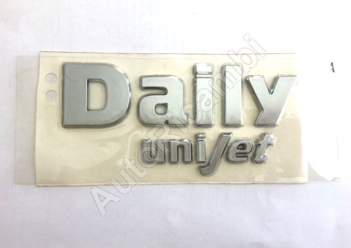 Znak "unijet" Iveco Daily zadní