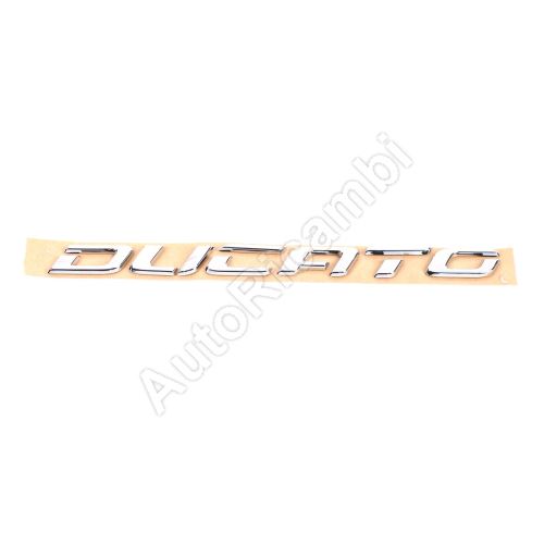 Znak "Ducato" Fiat Ducato od 2014