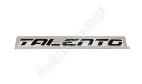 Znak "TALENTO" Fiat Talento od 2016